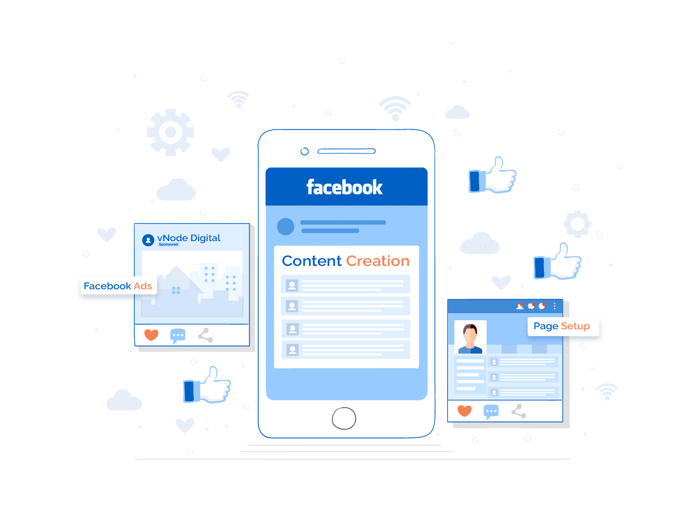 Facebook marketing and boosting